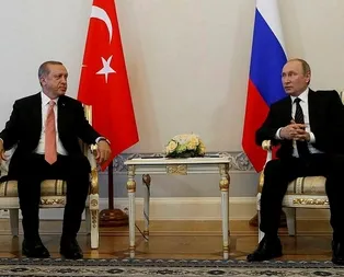Cumhurbaşkanı Erdoğan Putin ile görüştü