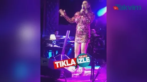 Merve Özbey sahneden paylaştı! Son hali dikkat çekti...