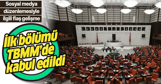 Son dakika: Sosyal medya düzenlemesinin ilk bölümü TBMM'de kabul edildi
