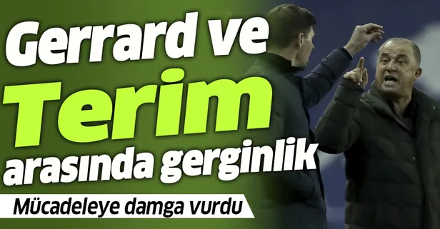 Fatih Terim ve Steven Gerrard arasında gerginlik!
