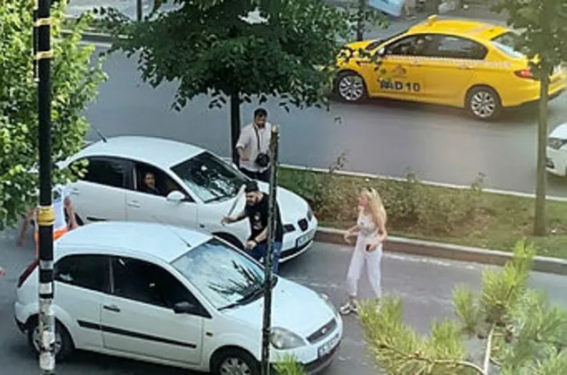 Esenyurt'ta trafikte sopalı maganda dehşeti