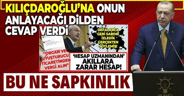 SON DAKİKA: Başkan Recep Tayyip Erdoğan’dan Kılıçdaroğlu’na: Uyuşturucu ve organ mafyasını kur da devlet senden bir şeyler elde etsin