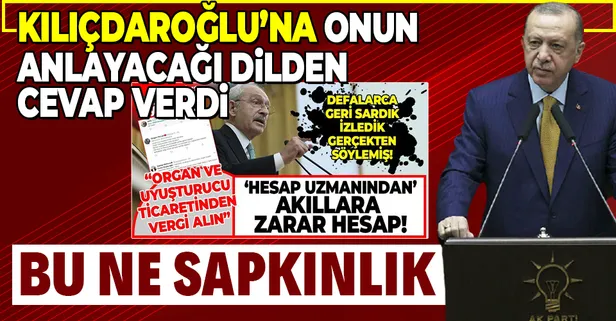 SON DAKİKA: Başkan Recep Tayyip Erdoğan'dan Kılıçdaroğlu'na: Uyuşturucu ve organ mafyasını kur da devlet senden bir şeyler elde etsin
