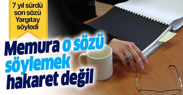 Memura o sözü söyledi, beraat haber 7 yıl sonra geldi