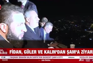 Türkiye'den Suriye'ye üst düzey ziyaret