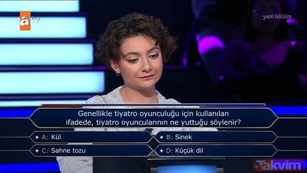 Kenan İmirzalıoğlu'nun sunduğu Kim Milyoner Olmak İster'de enerjisiyle gece damga vuran yarışmacı bakın hangi Yeşilçam sorusunda elendi - 10
