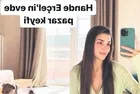 Hande Erçel'den evinde aynalı poz! Yeşillendi...