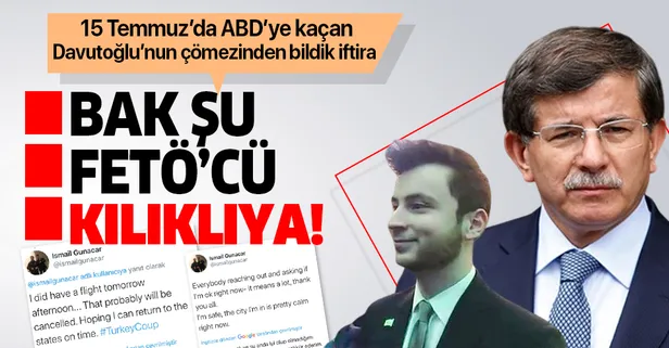 Ahmet Davutoğlu'nun partisinin Kurucular Kurulu Üyesi İsmail Günaçar FETÖ dili kullandı!