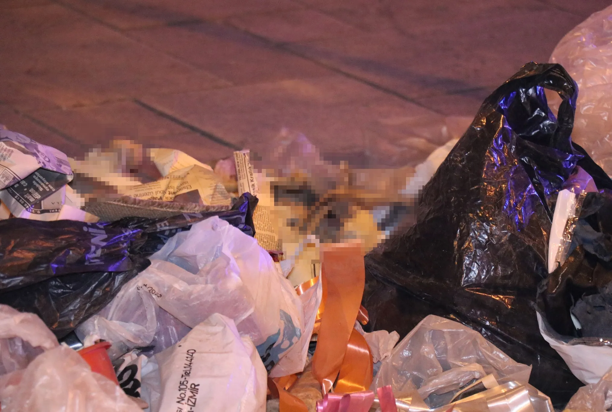 Çöpte insan kemiği!