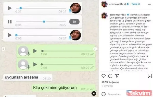 Tacizle suçlanan Mehmet Ali Erbil bakın kendini nasıl savundu! Ece Ronay’ın ifşa ettiği mesajlar gündeme bomba gibi düştü! - 1