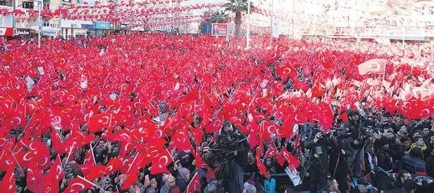 Güçlü ve huzurlu Türkiye’ye EVET