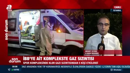 İBB’ye ait komplekste gaz sızıntısı! 5 kişi zehirlendi