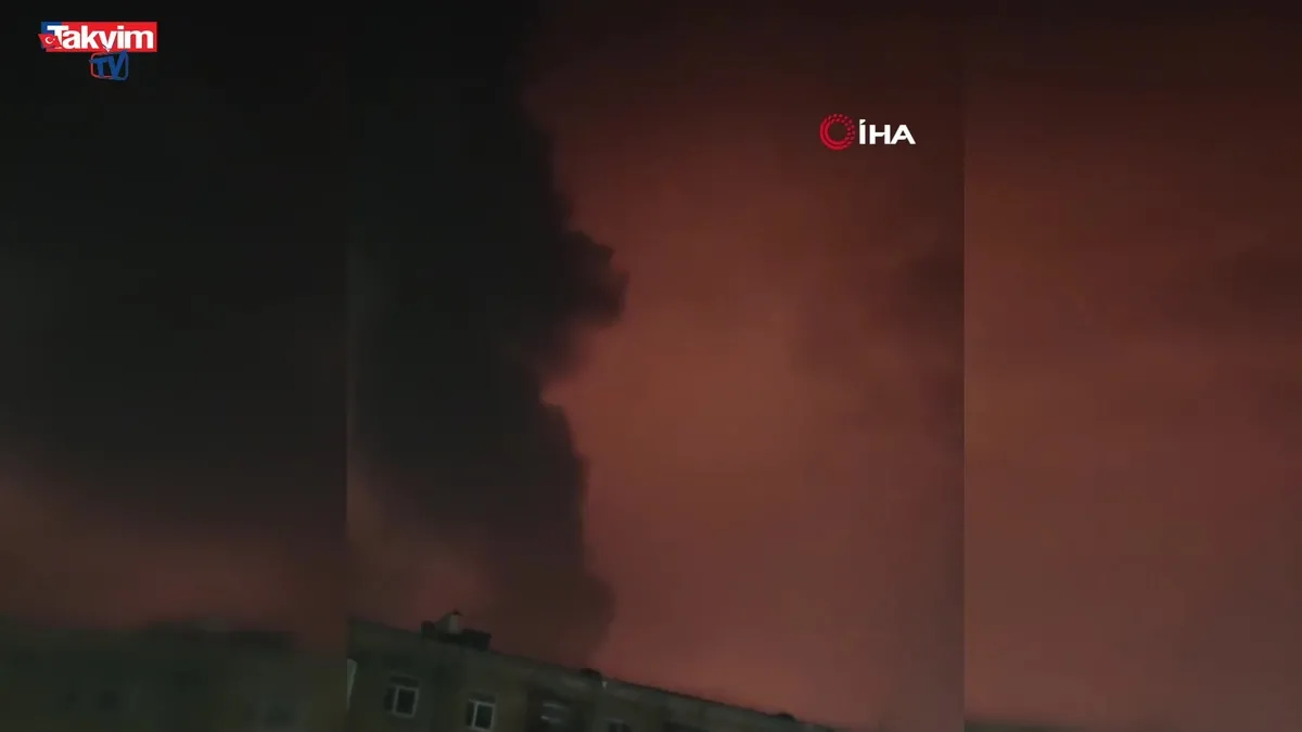 Ukrayna Rusya'da gaz tesisine saldırdı