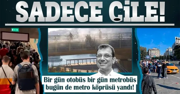 Haliç metro köprüsünde kablolar yandı! M2 Yenikapı-Hacıosman Metro Hattı’nda seferler yapılamadı