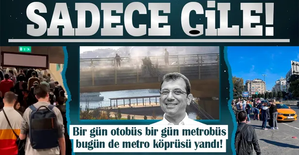 Haliç metro köprüsünde kablolar yandı! M2 Yenikapı-Hacıosman Metro Hattı'nda seferler yapılamadı