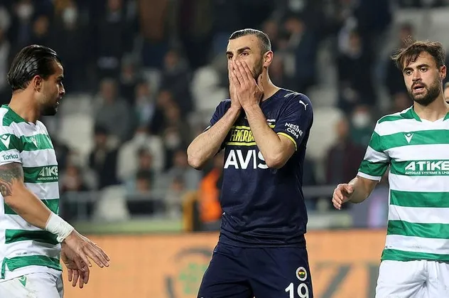 Fenerbahçe, Konya’ya da yenildi taraftarlarını yine kahretti!