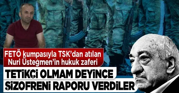 Üsteğmen Nuri Örcün’ün hukuk zaferi: FETÖ kumpasıyla atıldığı TSK’ya geri döndü!
