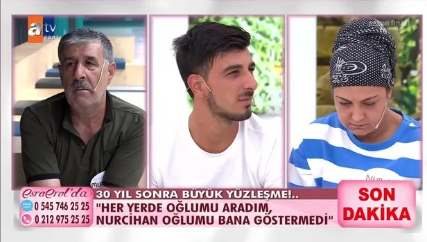 Esra Erol’da sezon finaline damga vuran anlar! Anne-babası 30 yıl sonra kozlarını paylaştı! Ömür son kararını verdi