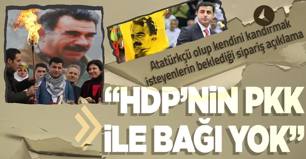 PKK elebaşı Abdullah Öcalan için "heykelini dikeceğiz" diyen Selahattin Demirtaş: HDP'nin PKK ile bağı yok