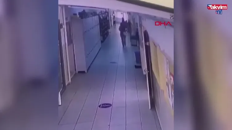 Sarıyer'de kadın öğretmene yumruklu saldırı! O anlar kamerada