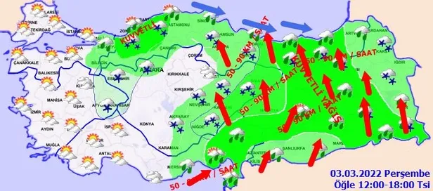 HAVA DURUMU | Ankara'da yoğun kar! Meteorolojiden kuvvetli kar yağışı uyarısı-8