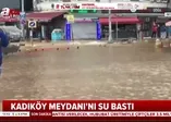 İBB yenileme çalışması yaparken boruyu patlattı! Kadıköy göle döndü
