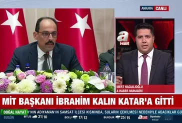 MİT Başkanı İbrahim Kalın Katar'da