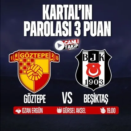Göztepe - Beşiktaş | CANLI