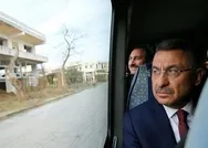 Cumhurbaşkanı Yardımcısı Fuat Oktaydan Kıbrıs Rum Yönetimine net mesaj: Kapalı Maraş KKTCnin toprağıdır