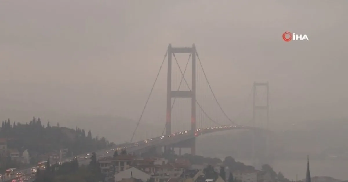 Istanbul Da Etkili Olan Sis Kartpostallik Goruntuler Olusturdu Videosunu Izle Takvim Tv