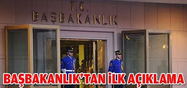Başbakanlık’tan İsrail açıklaması