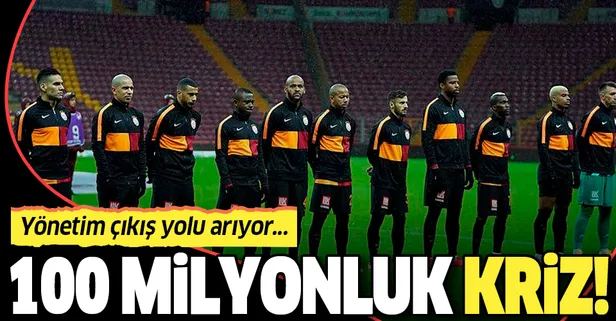 Galatasaray’da 100 milyonluk kriz! Yönetimin gözü futbolcuların yapacağı 'feda'da...
