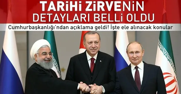 Tahran'da kritik zirve!
