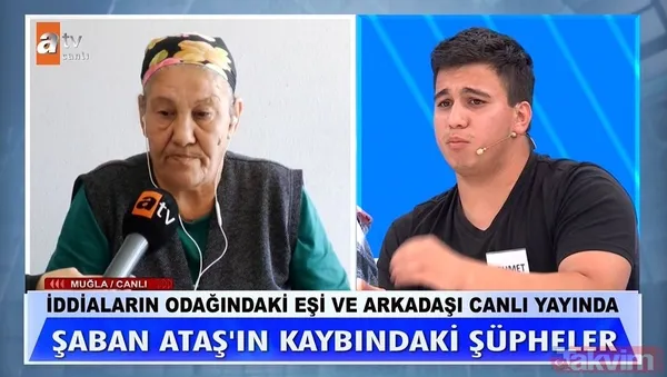 "Burhanettin Kızlarımın Peşine Düştü" Şaban Ataş'ın Gönlünü Kaptırdığı Konuşulan Ve Ataş'ı Son Gören Kişi Olduğu İddia Edilen 66 Yaşındaki Türkan Yayına...