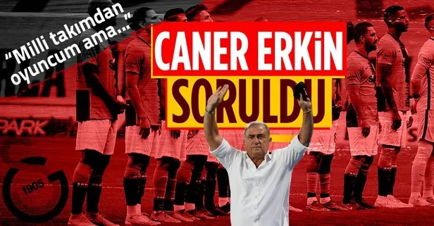 Galatasaray Teknik Direktörü Fatih Terim’den ’Caner Erkin’ açıklaması: Böyle bir tasarrufumuz yok