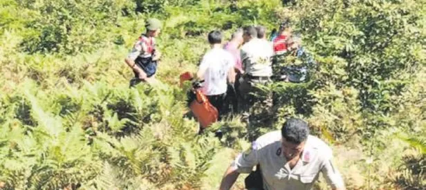 Paraşüt arıza yaptı dağa çakıldılar