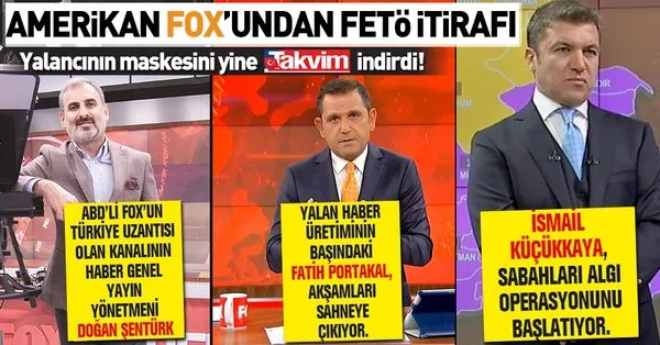 Amerikan Kanali Fox Feto Ile Isbirligini Itiraf Etti Takvim