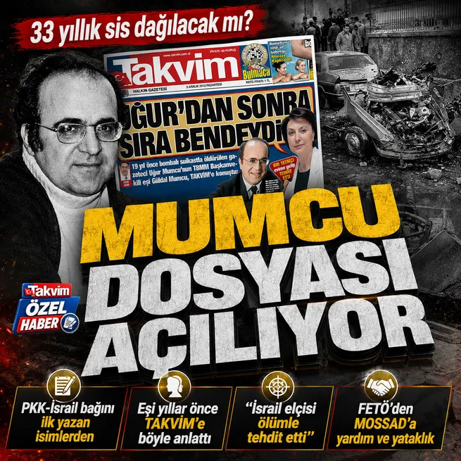 Uğur Mumcu dosyası açılıyor! Bakan Gürlek Mumcu Ailesi ile görüşecek: Baş şüpheli İsrail.... FETÖ’den MOSSAD’a yardım ve yataklık