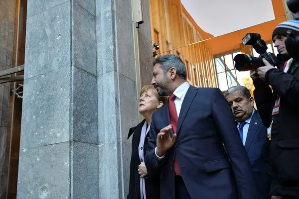 Merkel TBMM'yi ziyaret etti-5