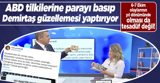 6-7 Ekim olaylarının yıl dönümünde ABD tetikçisi FOX TV'den Selahattin Demirtaş güzellemesi