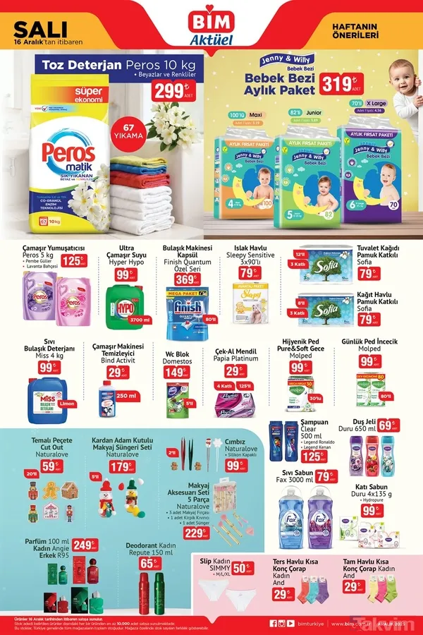 BİM 16-19 Aralık aktüel kataloğu! Yılbaşı afişi geldi - 12