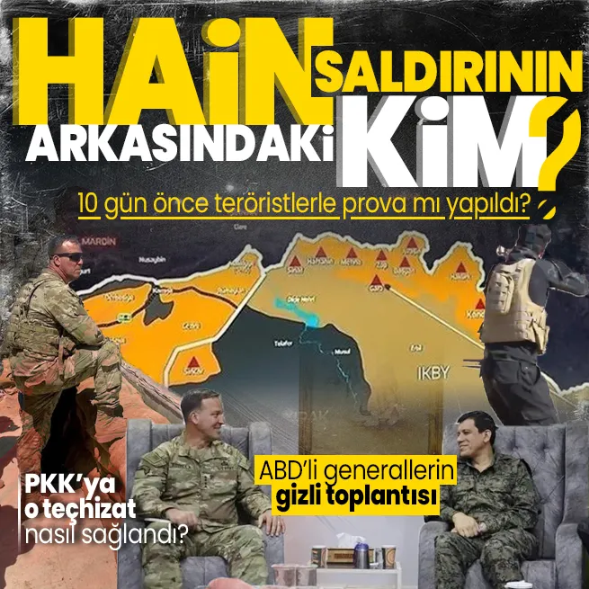 Hain terör saldırısının planı ABDli komutanın ziyareti sırasında mı yapıldı? Kanlı eylem deşifre oldu