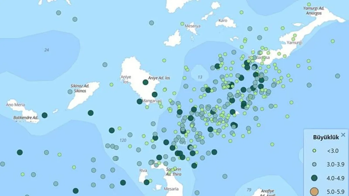 Santorini'deki deprem fırtınası sonrası 9 şiddetinde uyarı! Ege için rapor hazırlandı: Hangi bölgeler etkilenir?