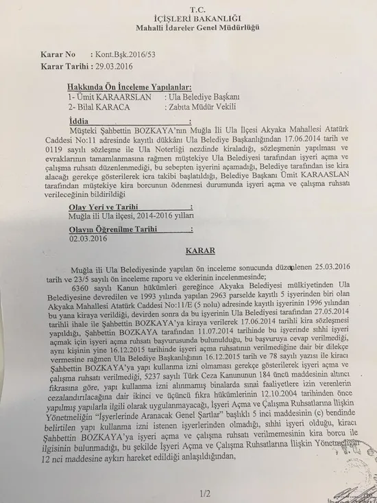 CHP'li Ula Belediyesi'nde bir çevre skandalı daha! Akyaka'da Mavi Bayrak tehlikede...-2
