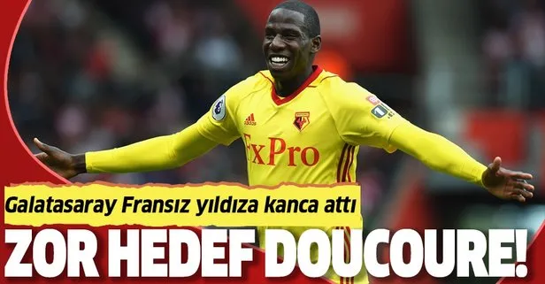 Zor hedef Doucoure! Galatasaray Fransız yıldıza kanca attı