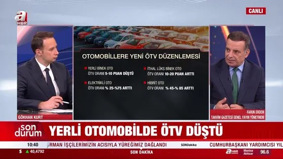 Otomobillere yeni ÖTV düzenlemesi!