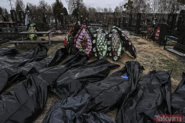 Sivil ölümler devam ediyor! Rusya-Ukrayna savaşında dehşet görüntüleri! Cesetler 720'yi geçti - 38