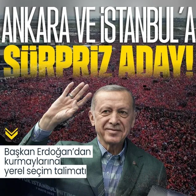 Başkan Erdoğan’dan yerel seçim talimatı