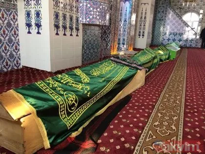 Son dakika: Van’daki depremde hayatını kaybeden 9 kişinin cenazeleri camiye getirildi