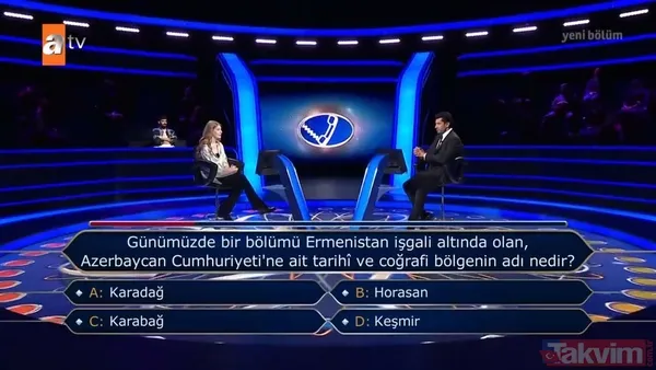 Kim Milyoner Olmak İster'de Kenan İmirzalıoğlu'ndan gardaş Azerbaycan'a selam: "Kardeşlerimize selam ve sevgilerimizle" - 7